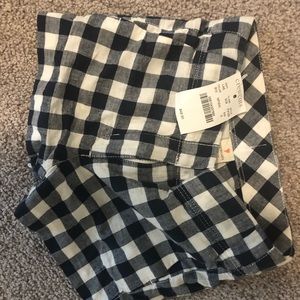 NWT J Crew crewcuts gingham shorts 3T
